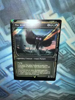MTG Surge Foil Showcase The Wise Mothman NM- Unplayed UB: Fallout - Image 2