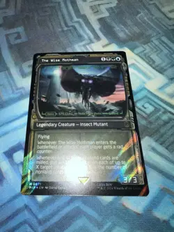 MTG Surge Foil Showcase The Wise Mothman NM- Unplayed UB: Fallout - Image 4