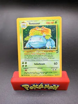 Venusaur - 18/130 - Pokemon Base Set 2 Holo Rare Card WOTC NM - Image 1