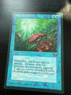 Mana Drain Legends (ITALIAN) played Blue Uncommon MAGIC The Gathering - Image 1