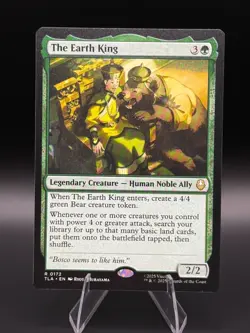 MTG The Earth King 172 Avatar Last Airbender NM Regular - Image 1