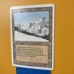 TAIGA Dual Land Revised Edition Magic the Gathering LP MTG Rare - Image 3