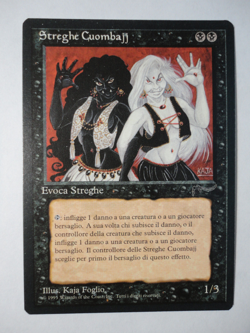 Cuombajj Witches (Streghe) Italian Renaissance FBB MTG NM Reprint Arabian Nights - Image 1