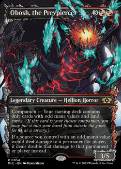 x1 Obosh, the Preypiercer R MTG March of the Machine: Multiverse Legends M/NM, E - Image 1