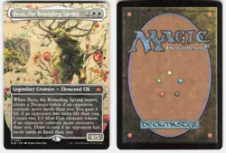 Beza, the Bounding Spring (Borderless) 287 Bloomburrow Magic: The Gathering LP - Image 1
