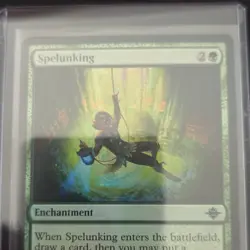 Wizards of the Coast Spelunking LCI 0213 Uncommon Enchantment Green Foil EN - Image 5