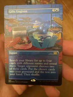 Gifts Ungiven (Borderless) Double Masters 2022 Foil - Image 1