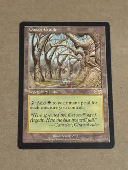 mtg - Magic the Gathering - Gaea's Cradle - Urza's Saga LP/NM - Image 1