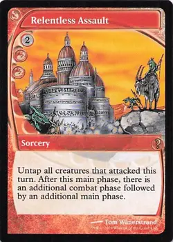 Mystery Booster 2 #132 Relentless Assault (Future Sight) - Image 1