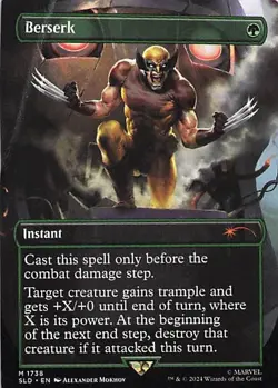 Secret Lair Drop Series #1738 Berserk (1738) Damaged Creased Corner - Image 1