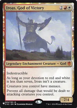 Commander 2016 #205 Iroas, God of Victory - Image 1
