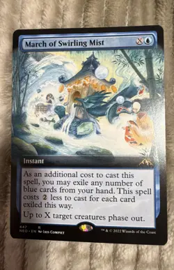 March of Swirling Mist (Extended Art) Kamigawa: Neon Dynasty Regular - Image 1
