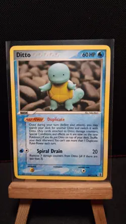 Ditto Squirtle 64/113 Delta Species Pokemon Trading Card Game TCG Nintendo RARE - Image 1