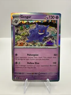 Gengar 94/165 SV: Scarlet & Violet 151 Holo Rare Pokemon TCG NM - Image 1
