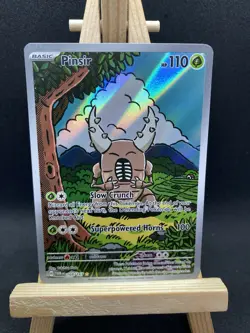 Pokemon TCG Pinsir Illustration Rare Card Twilight Masquerade 168/167 Mint/NM - Image 1