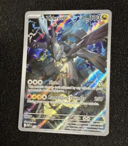 Nintendo N's Zekrom 031 Promo Holo Full Art ME Mega Evolution English 130 HP - Image 1