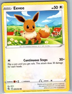 Eevee 013/015 Non Holo McDonald's Promos 2024 - Pokemon Card - NM - Image 1