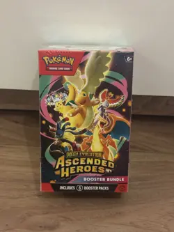 Pokemon Ascended Heroes Booster Bundle (6 Packs) Sealed & Brand New ✅ - Image 1