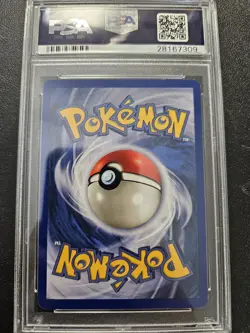 Pokemon PSA 8 Base Set Blastoise Holo Rare 2/102 NM-MINT - Image 2