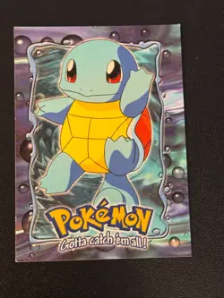 Squirtle 07 E7 of 12 Pokemon Topps - Image 1