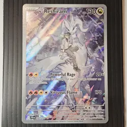 N's Reshiram 167/159 Illustration Rare Journey Together Pokemon NM - Image 1