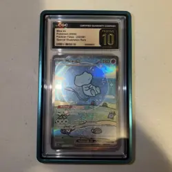 Pokemon CGC Pristine 10 Mew ex 232/091 Paldean Fates SIR BUBBLE MEW - Image 1