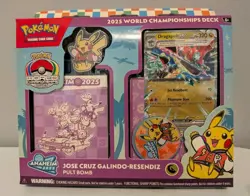 Pokemon TCG 2025 World Championships Deck Jose Cruz Pult Bomb Sealed - Image 1