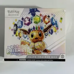 Pokemon TCG Prismatic Evolutions ETB Elite Trainer Box New Factory Sealed - Image 2