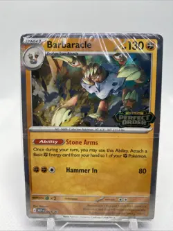 Barbaracle MEP 065 Promo Stamped Pokemon TCG Perfect Order Sealed Deck - Image 1