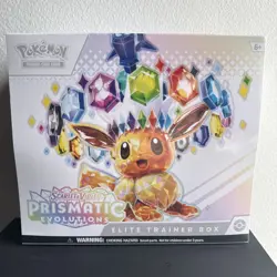 Prismatic Evolutions Elite Trainer Box ETB Pokemon TCG S&V NEW FACTORY SEALED - Image 1