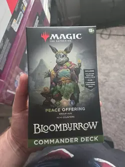 Bloomburrow Commander Deck - Peace Offering MTG New Sealed Magic The Gathering - Image 1