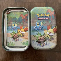Pokemon Celebrations Mini Tin- Empty Comes with Artwork Card - Image 1