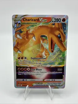 Pokemon TCG Charizard VSTAR 019/159 Crown Zenith Holo Ultra Rare English 280 HP - Image 1