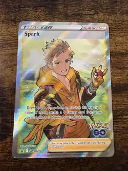 Spark SWSH226 Pokemon Black Star Promo Full Art Holo LP - Image 1