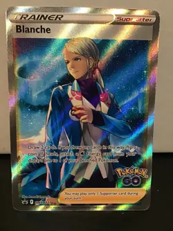 Blanche SWSH227 Pokemon Black Star Promo Full Art Holo - Image 1