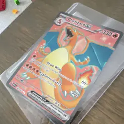 Pokemon TCG Charizard ex Holo + Dark Gyarados 25/82 Team Rocket - Image 1