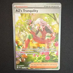 AZ's Tranquility 120/086 Crimson Invasion Ultra Rare Holo Full Art English - Image 1