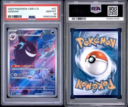 PSA 10 GENGAR POKEMON SIMPLIFIED CHINESE CBB3 C-GEM PACK VOL 3 #07 GEM MINT - Image 3