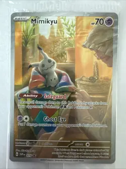 Pokemon TCG Mimikyu Scarlet & Violet Black Star Promo 075 *SEALED* - Image 1