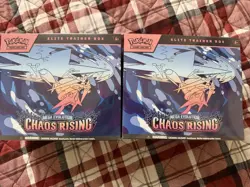 Lot Of 2 Pokemon Chaos Rising Factory Sealed ETB - Elite Trainer Box - Image 1