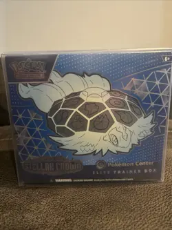Stellar Crown Pokemon Center ETB - Elite Trainer Box W/ Display Protector - Image 1