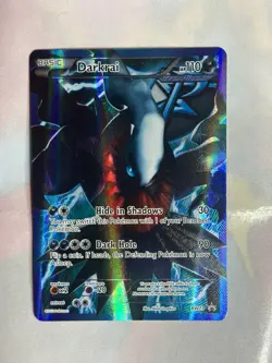 2013 Pokemon TCG Black & White Darkrai BW73 Black Star Promo Full Art Plasma LP - Image 1