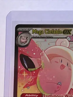 Pokemon Mega Clefable EX 119/088 Special Illustration Rare SIR Perfect Order - Image 2