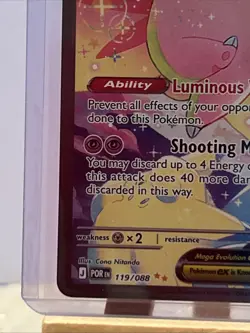 Pokemon Mega Clefable EX 119/088 Special Illustration Rare SIR Perfect Order - Image 5