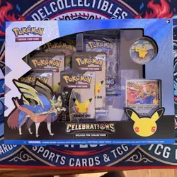 Pokemon TCG Celebrations 25th Anniversary Deluxe Pin Collection Factory‑Sealed - Image 1