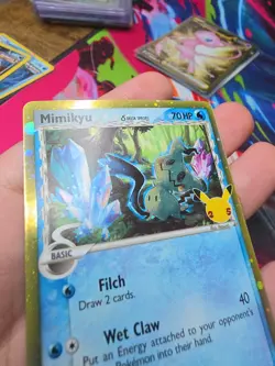 Pokemon MIMIKYU SWSH136 Delta Species (2021 Celebrations Promo) NM/Near Mint - Image 4