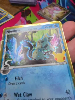 Pokemon MIMIKYU SWSH136 Delta Species (2021 Celebrations Promo) NM/Near Mint - Image 5