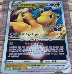 Pokemon GO TCG Lot (Pikachu Promo, Dragonite Promo, Mewtwo V+) - Image 4