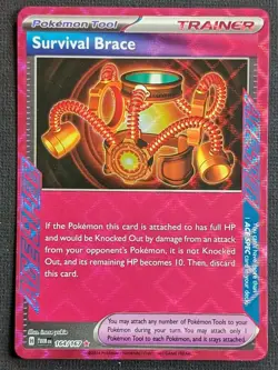 Survival Brace [Ace Spec] Pokemon TCG Twilight Masquerade - 164/167 - Image 1