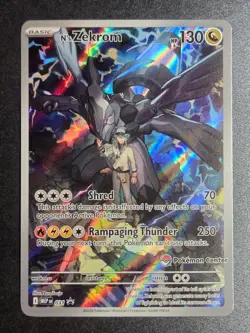 N's Zekrom (Pokemon Center Exclusive) 031 NM Mega Evolution Promo Holo Pokemon - Image 1